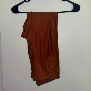 CALIA by Carrie Underwood - Orange Shimmer Leggings